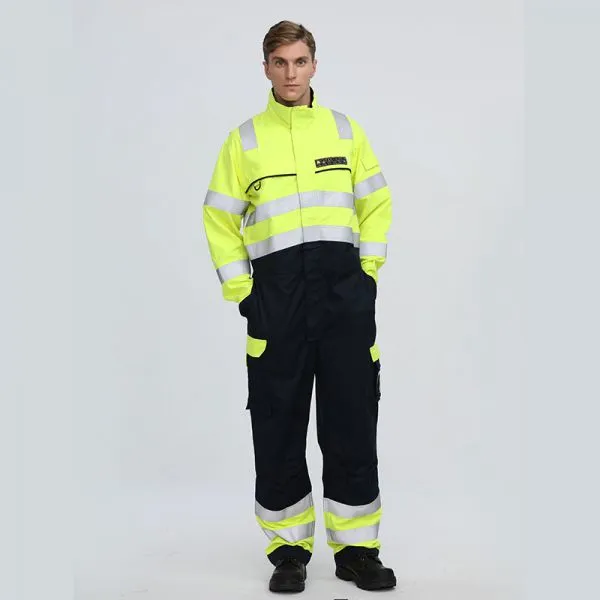 High Visibility High Temperature Fire Resistant Protective Clothing Supplier photo-2