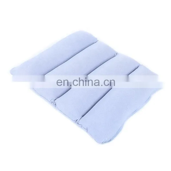 Fashion Design Foldable Seat Mat Folding Seat Cushion Bule Four Folded Multifunction Polystyrene Cushion With Zipper photo-3