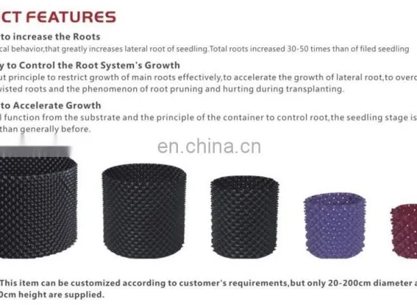 Tree Air Prune Plant Root Fast Growth Conatiner Pot photo-4