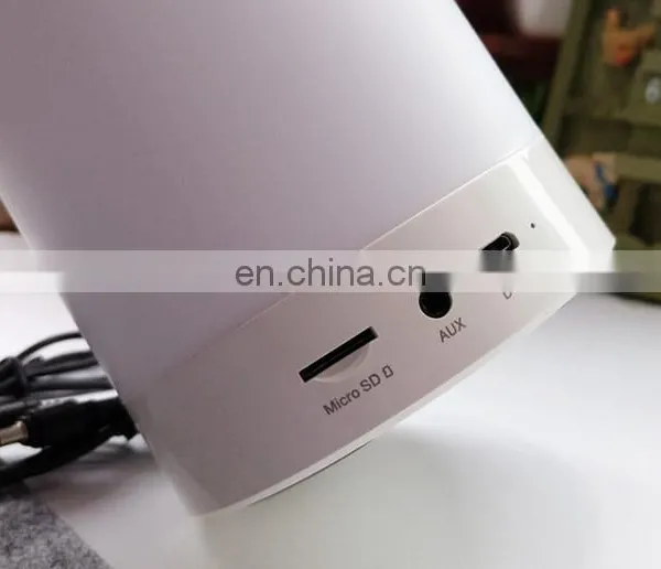 Wireless Speaker Phone Bedside Night Light Smart Touch Control Portable Bluetooth Speaker With Light photo-7