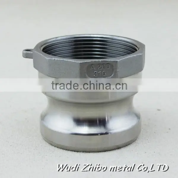 Aluminum/Stainless Steel Camlock Coupling Cam and Groove Fitting,Camlock Adapter,Hose Connector MADE IN CHINA
