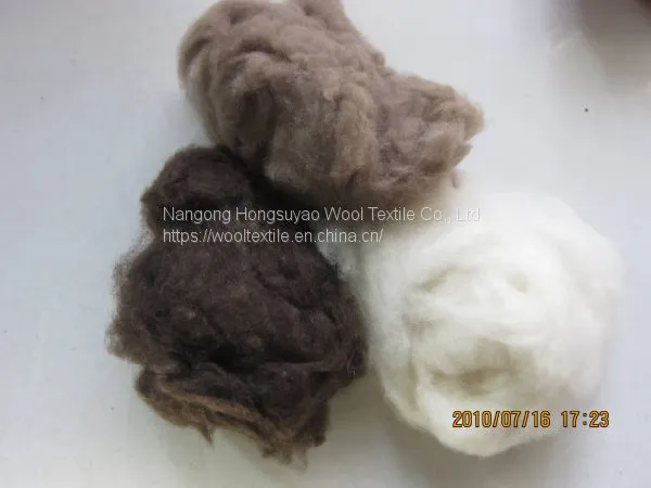 Pure Brown Color Soft Mink Fiber 100% Mink Fiber With Top Quality photo-2