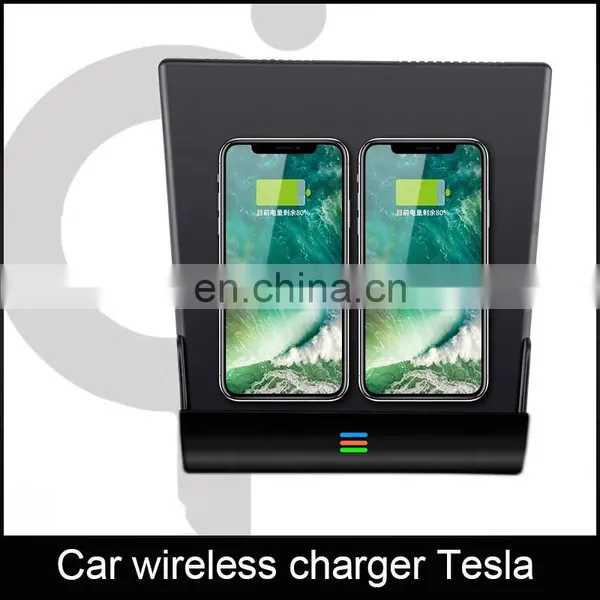 2020 Hot Sales qi Special Car Wireless Fast Charger for Tesla(Model 3),Wireless Car Charger Mount photo-2