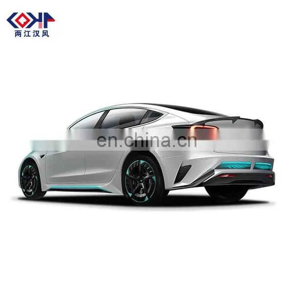 Factory Wholesale Plastic Or Carbon Fiber Auto Parts Car Bumpers For Tesla Model 3 photo-4