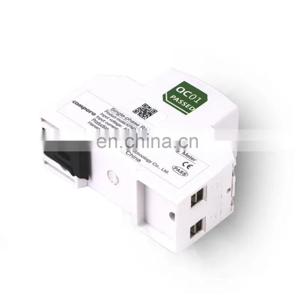 Factory Supply DIN Rail Single Phase Smart Electric Energy Meter With Smart Energy Management System photo-3