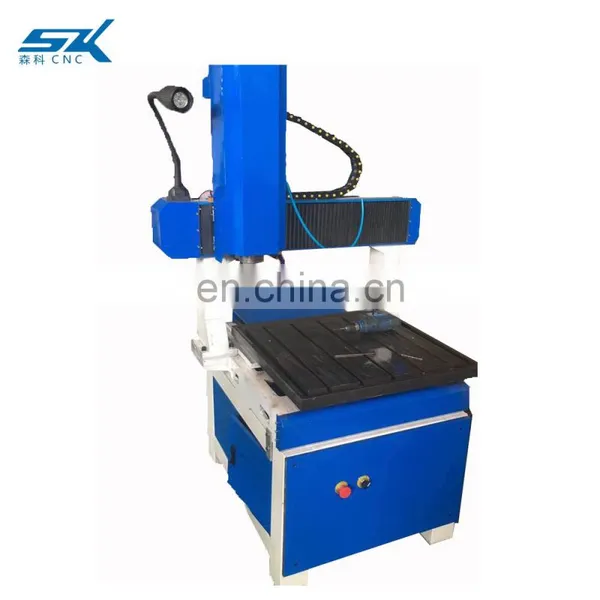 Iron Copper Steel Metal Mini Cnc Router 6090 1212 Cast Iron Table Heavy Body photo-4