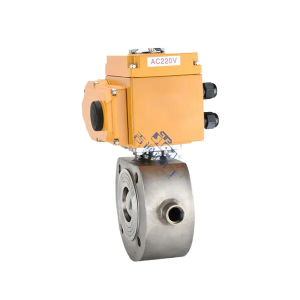 Electric Stainless Steel Wafer Insulated Ball Valve photo-2