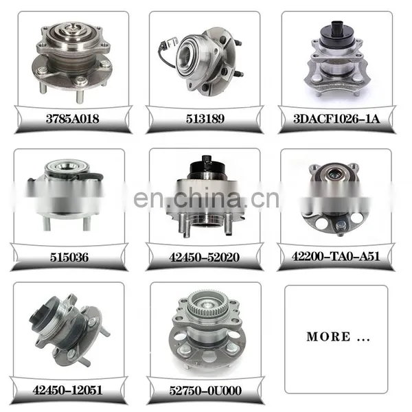 Toyota Vitsz Hiace Altis Mitsubishi Grandis L200 Ford Hyundai Axle Front Wheel Hub Bearing Japan Auto Rear Wheel Bearing Hub photo-3