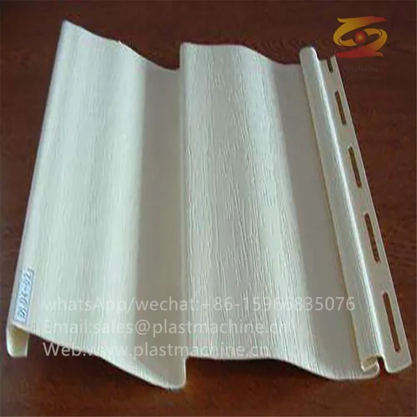 PVC OUTDOOR SIDING BOARD MACHINE photo-2