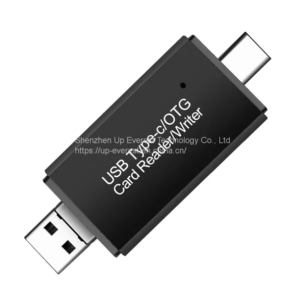USB 2.0/MICRO USB+TYPE-C OTG 3 in 1 Type-C Card Reader All in One Card Reader photo-5