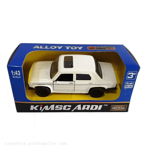 1:43 Scale 4 Inches Diecast Toys Vehicle 6 Models of Pull-back Die Cast Metal Vintage Cars photo-3