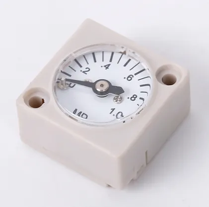 Built-in Square Pressure Gauge Built-in Micro Pressure Gauge Air Pressure 27mm Pressure Reducing Valve Micro Pressure Gauge photo-2