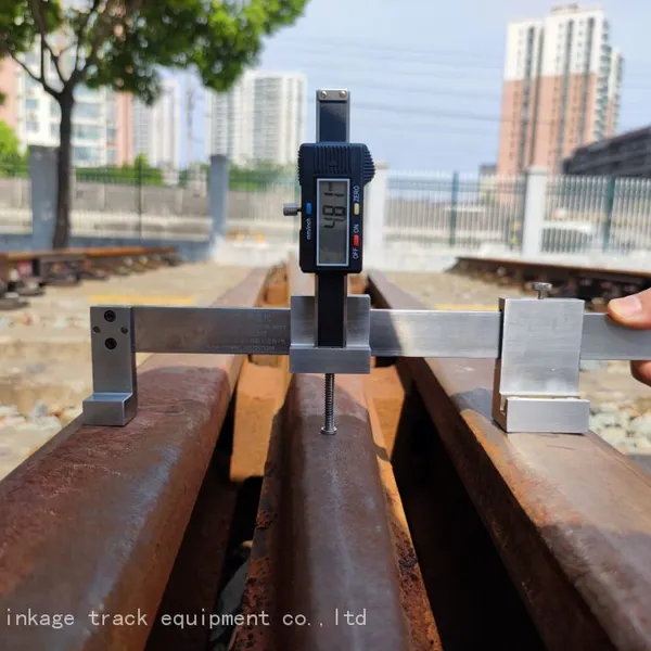LJ-JXC Point Rails Lowering Value Measuring Ruler