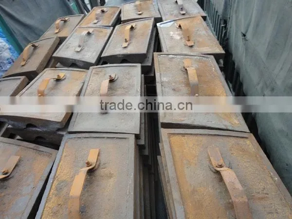China wholesale mining machine part ball mill liner plates