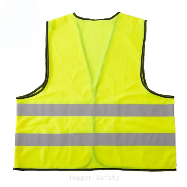 100% Polyester hi Visibility ENISO 20471 Reflective Vest photo-2