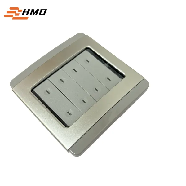 Schneider Morton KNX E5058NL NEO 8-Pushbutton Programmable Control Panel Gray + Silver photo-2