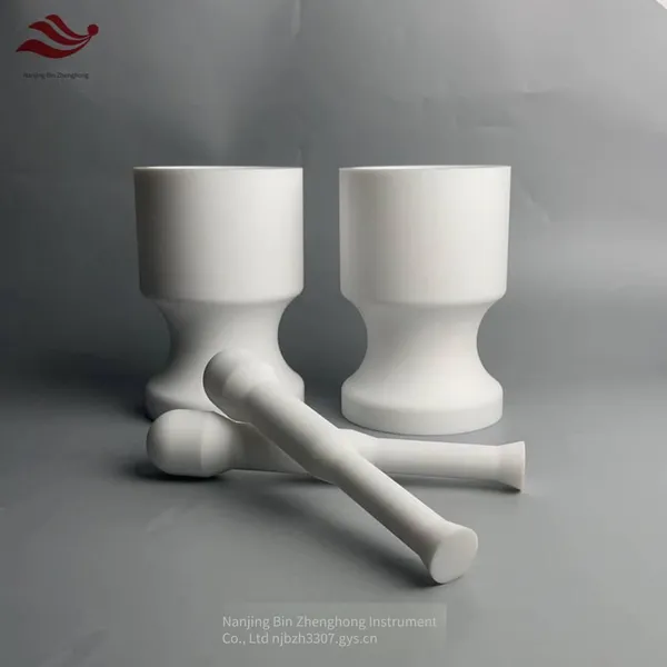 Polytetrafluoroethylene Mortar for Sample Pretreatment, Teflon Grinder, Corrosion-resistant Plastic Mashing Jar photo-4