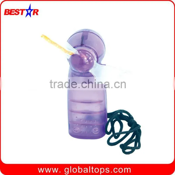 Promotional mini fan in plastic material