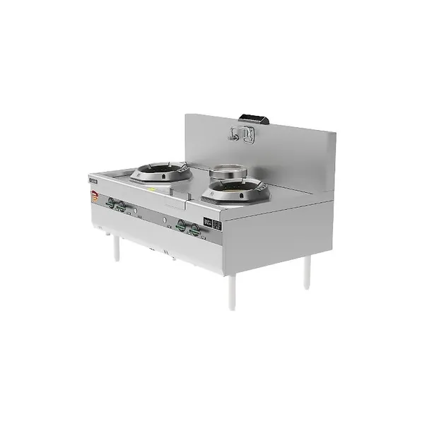 General F1 Double Cooking Single Warming Natural Gas Range photo-3