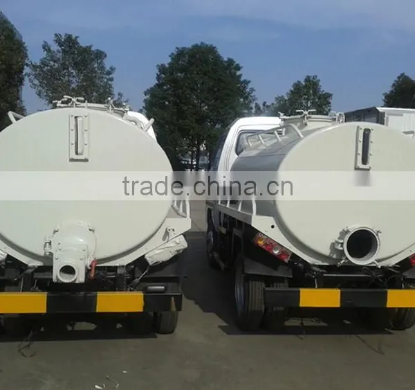 2015 Low Price FOTON Sewage Tank for Sale,4x2 Sewage Suction Tanker Truck photo-2