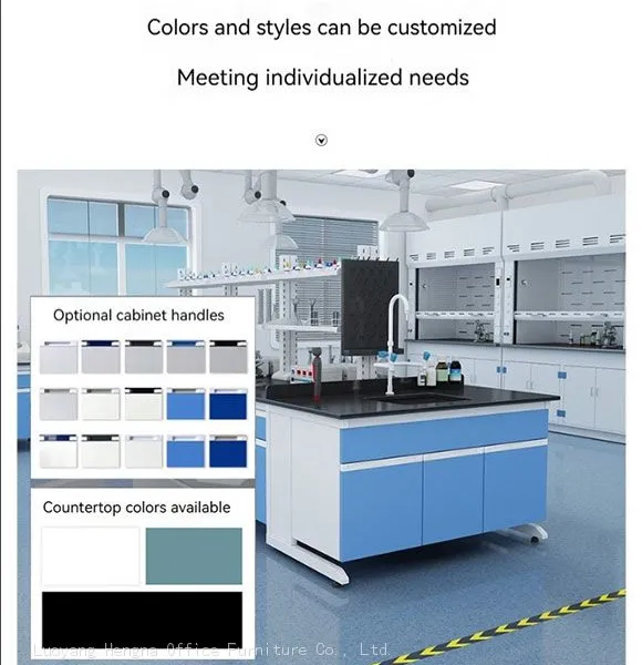 Modular Lab Bench System – Stahl-Holz KD-Einheiten | Individuelle Breiten bis 4500 mm | Passt in jeden Raum