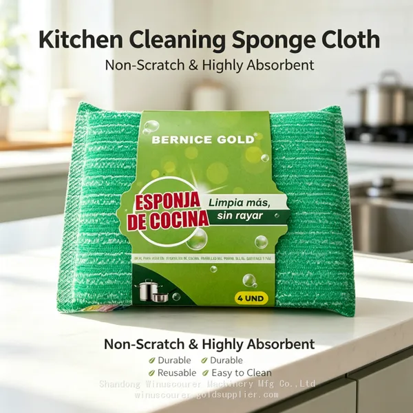 Esponjas para eliminar grasa resistente, esponjas de cocina de doble cara para manchas difíciles
