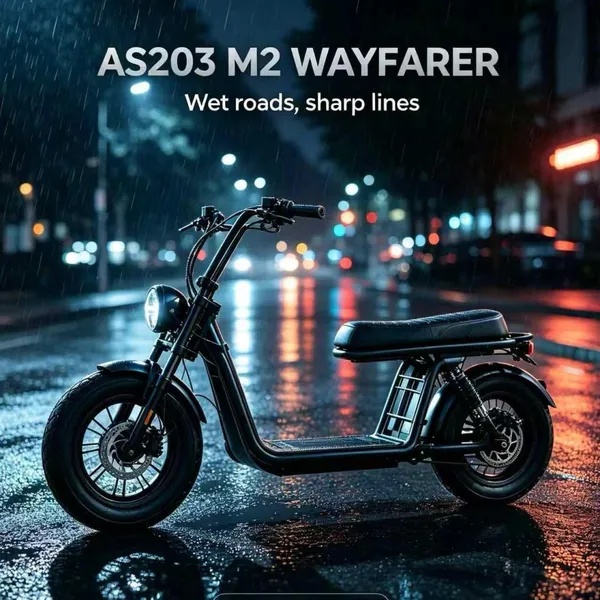 Lightest weight electric cruiser motorcycle with high speed