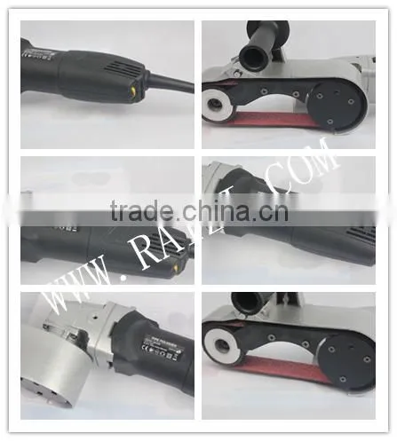 220V Handheld Tupe Belt Grinder For Stainless Steel Grinding photo-2