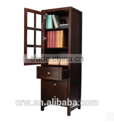 Y-1473 morden design high quality wooden glass showcase