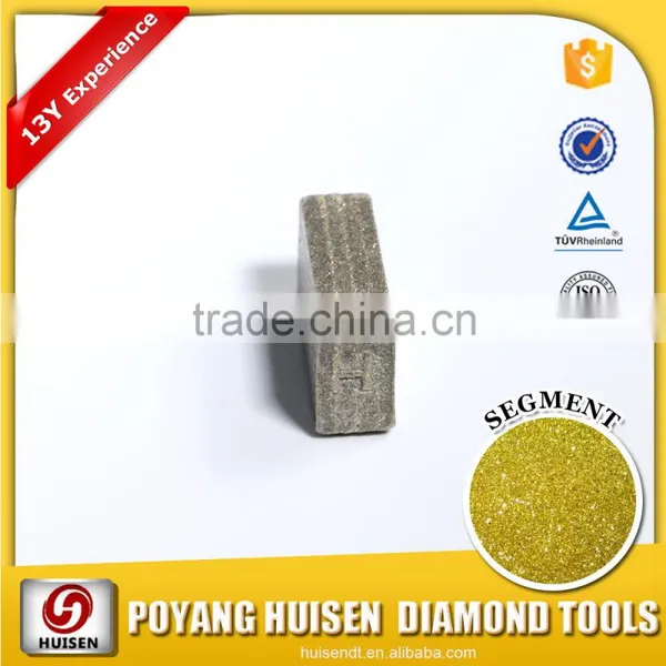 Very Hard Marble/Granite /Mine /Limestone Stone Head Cutter 350mm Blade Teeth Segment for Saw Blade photo-4