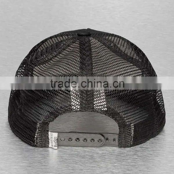 New Arrival Sunshine Color Blank Snapback Trucker Mesh Cap With Plastic Closure photo-5