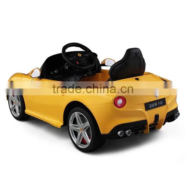 Kids Ride on Vehicle Remote Control and Battery Powered Ride on Car Ferrari photo-6
