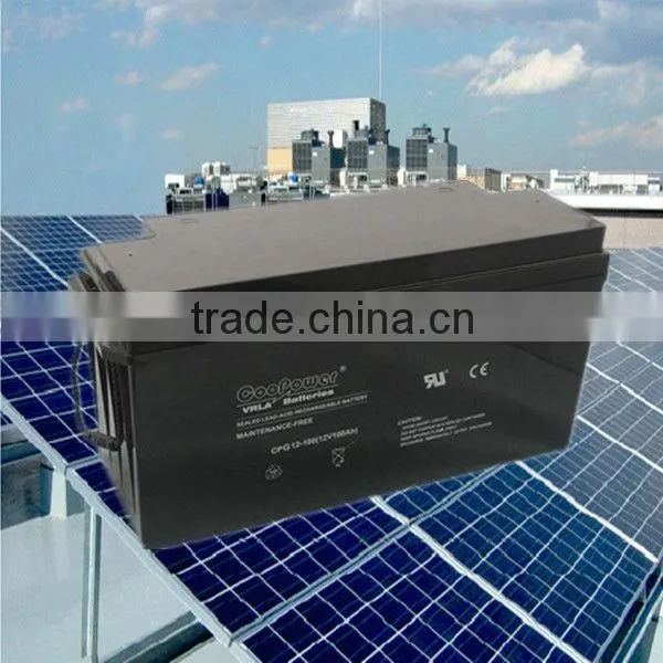 Gel Solar Battery 12V100AH