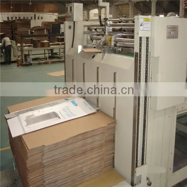 Semi-auto Folder Gluer/corrugated Packing Machine photo-3