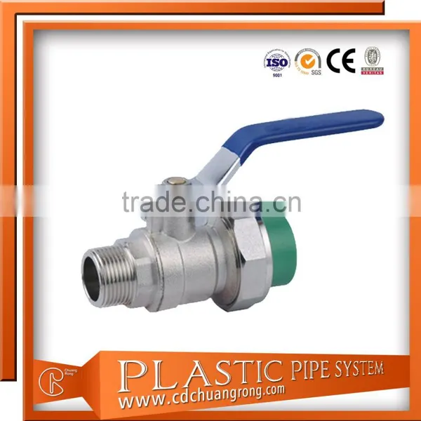Brass Ppr Inserts Ppr Ball Valve Fittings photo-3