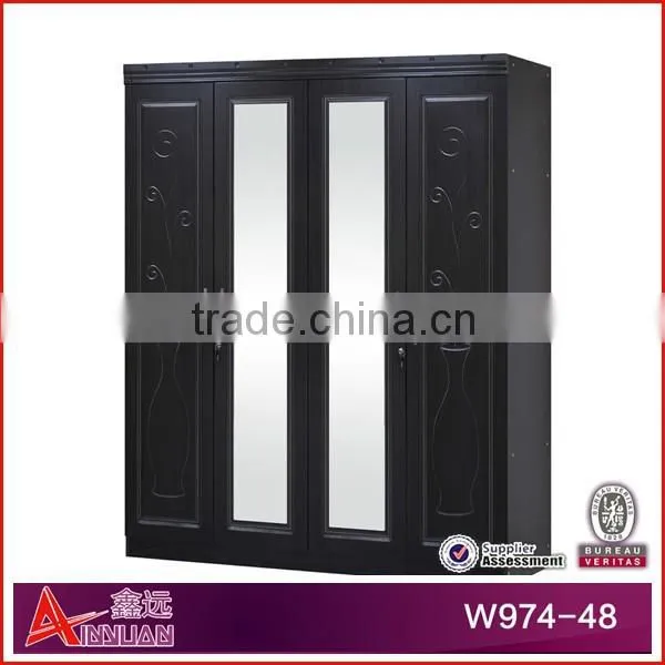 Factory Sales Wall Wardrobe and Model Wardrobe Wood and White Wooden Wardrobe