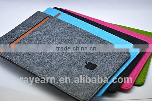 New Arrival Tablet Sleeve Woolen Felt Bag For IPad Pro Tablet Pouch Case photo-5