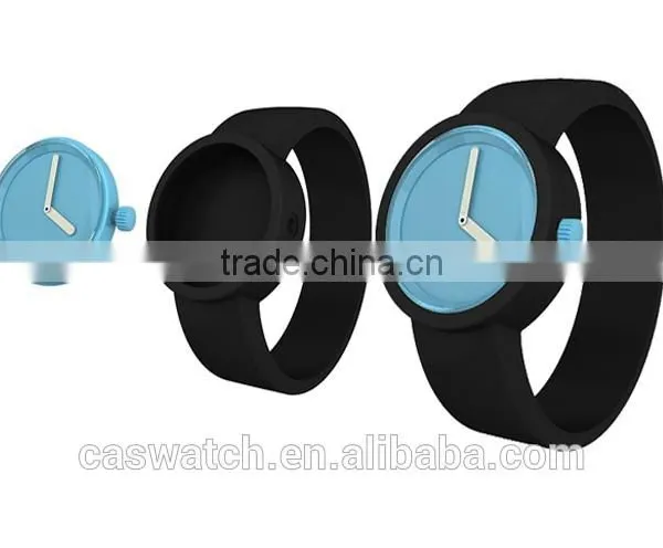 New Fashion Mirror Face O'Clock Watch, Candy Color Round Silicone Watch on , Delicate Fancy Mirror O'clcok Watch photo-5