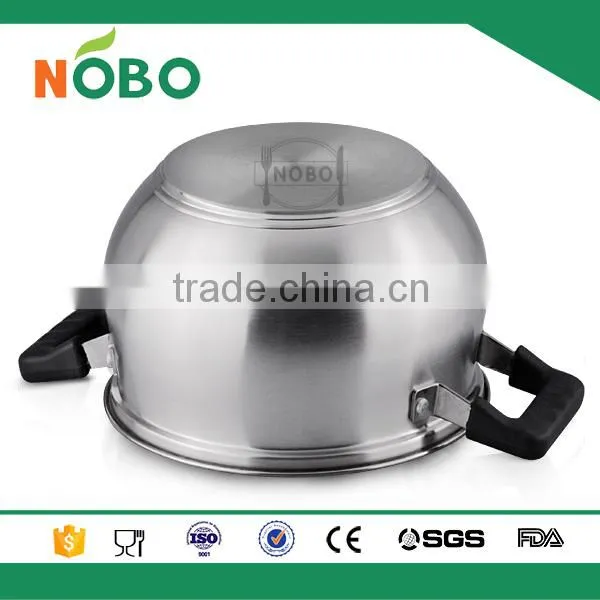 NOBO New Arrival Stainless Steel Stock Pot With Capsule Bottom photo-2