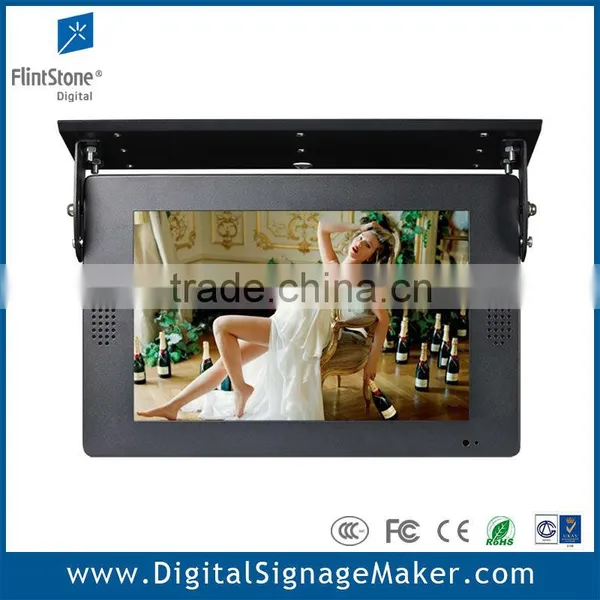 15" Lcd Bus Digital Signage for Video Display