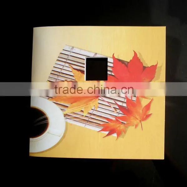 1.44 LCD Greeting Card Digital Photo Frame Customized Design