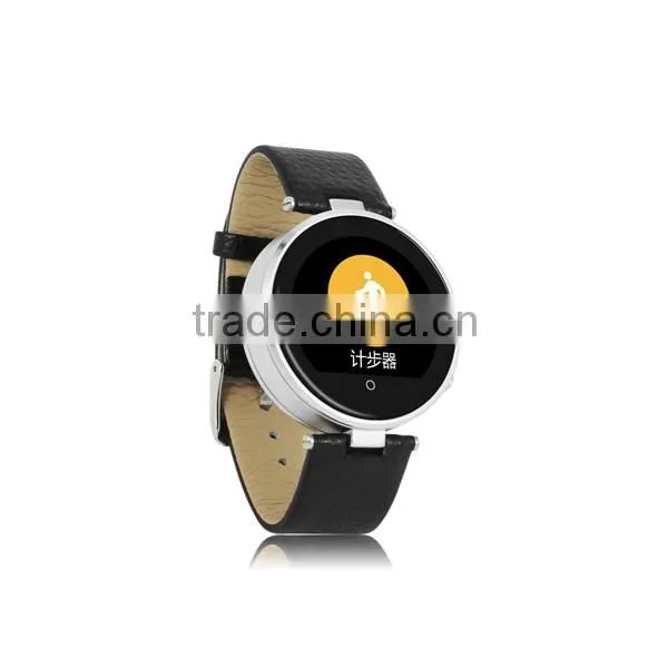 Geniune Leather Strap Health Tracker Smart Watch With Heart Rate Monitor, 1.22''smart Watch Heart Rate photo-4