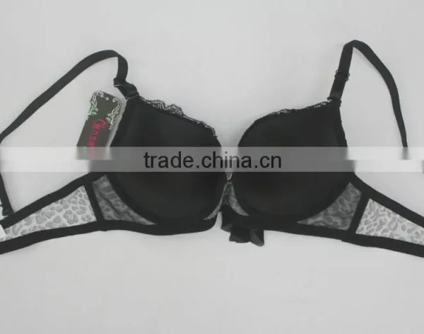 2015 Latest Lace Sexy Hot Sales High Quality Print Bra photo-2