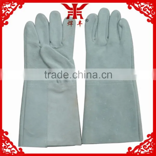 14 Inches Leather Welding Safety Gloves photo-4