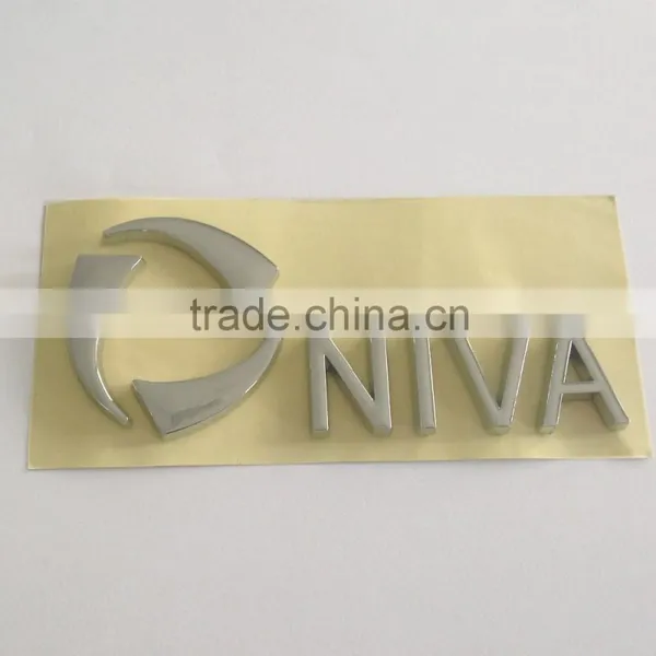 Custom High Quality 3d ABS Plastic Auto Grill Logo Badge Chrome Car Emblem photo-5