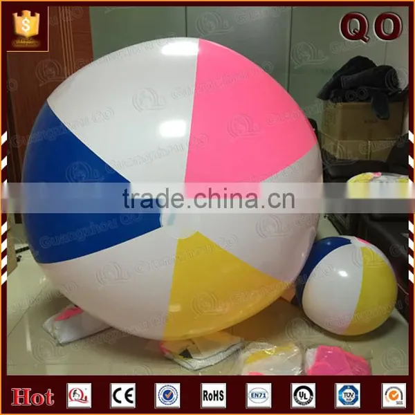 Promotional Giant Colorful Beach Ball Fabric Covered Beach Ball photo-2