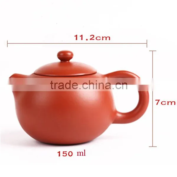Super Special Design Teapot Handmade China Tea Pot Purple Clay Teapot Kongfu Teaware 150ml Teaset photo-2