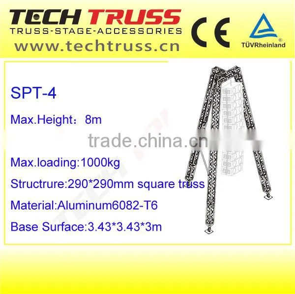 SPT-302 Aluminum Truss Line Array Rigging Tower For Hanging Speakers photo-3