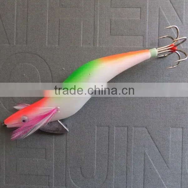 New Pink and Green Paint Squid Jig