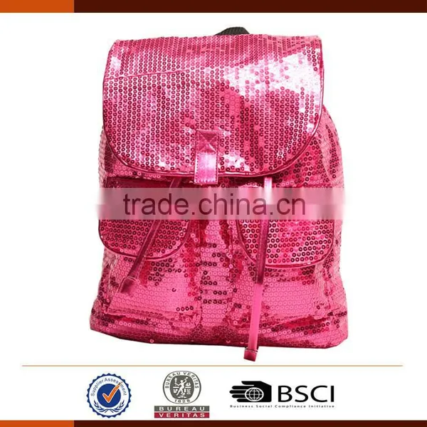 Fashion Sequin School Backpack Bag for Girls photo-4